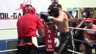 (EXCLUSIVE) - LEO SANTA CRUZ SPARRING FOOTAGE AS HE PREPARES TO FACE CARL FRAMPTON