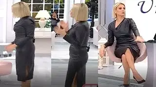 ESRA EROL DAR YIRTMAÇLI BACAK KALÇA FRİKİK 2023
