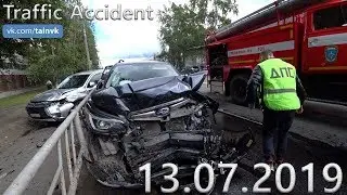 Подборка аварии ДТП на видеорегистратор за 13.07.2019 год