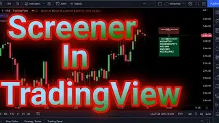 How to develop Screener in Pine Script TradingView | 