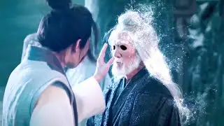 Blind old man was a top master, helping boy become the God of War in 3 Realms!