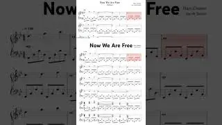 Gladiator - Now We Are Free #gladiator #nowwearefree #piano