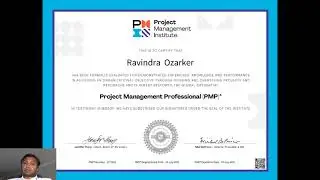 Ravi Ozarker's EduMind PMP Testimonial | Project Management Professional | PMP