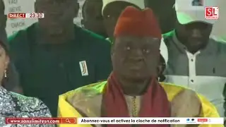 Giga Meeting à Dahra Djolof - Aliou Dia présent sur le podium