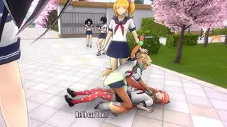 Устраняю Осану Наджими через похищение. Yandere Simulator
