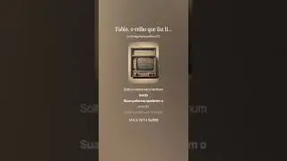 Fabio, o velho que faz lives descontraídas