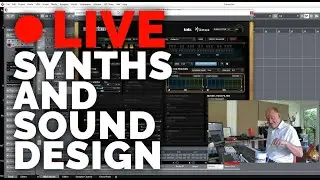 Live Synths and Sound Design! VST plugins including Stutter Edit - Dune 3  - Repro - Serum - Razor