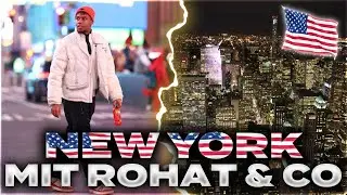 ERSTER TAG IN NEW YORK!😍🇺🇸 Urlaub mit Rohat, Michael & Ikenna💥 VLOG #31