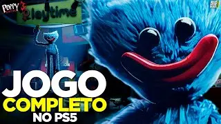 joguei O NOVO POPPY PLAYTIME no PLAYSTATION 5 e é INCRÍVEL │ POPPY PLAYTIME JOGO COMPLETO