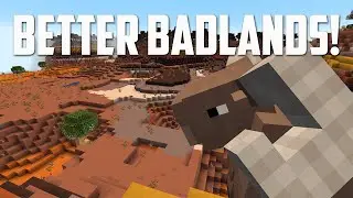 Betterlands Minecraft Mod (Better Badlands in Minecraft)