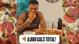 I Tried Eating 8,880 Calories of Pizza