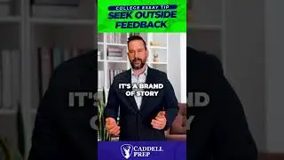 College Essay Tip: Seek outside feedback