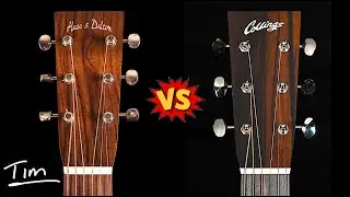 Collings vs Huss & Dalton Shootout Sitka vs Adirondack