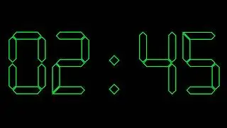 COUNTDOWN TIMER ( v 697 ) 3 min 30 sec with music 4K