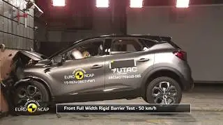 Краш тест Renault Captur 2020   Рейтинг безопасности