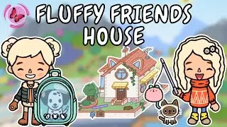 FLUFFY 🐾 FRIENDS 🐾 HOUSE! NEW HOME DESIGNER OUT NOW in Toca Life World | TOCA GIRLZ