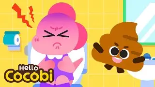 💩 Poo in the Toilet | Habits Songs | Potty Training | Kids Songs | Dinosaurs | Hello Cocobi