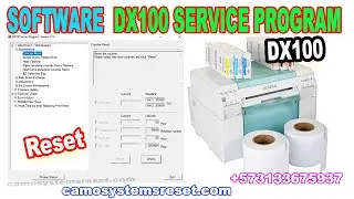 🖨️ Service Program reset software  DX100 E-2101 E-2102 E-2103 E-2104 Initial charge link 2024 etc 🖨️
