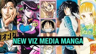 EXCITING NEW MANGA ANNOUNCEMENTS FROM VIZ MEDIA