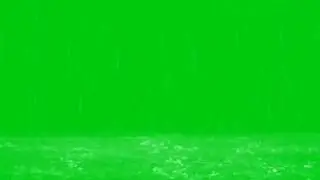 Green Screen Effect Hujan Nocopyright