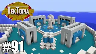 TekTopia #91 - Merchant Stall & Supply Shops! (Minecraft Villager Mod)