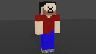 Blender 3D Minecraft Karakteri Modelleme