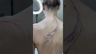 Тату Абстракция Начало