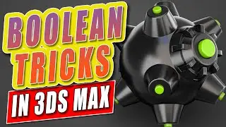 Boolean Tricks In 3ds Max || N°_283