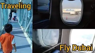 Travel with Fly Dubai||Karachi to Dubai||Dubai Vlogs