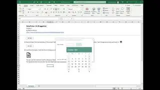 DatePicker for Excel with Popup Calendar to Select Date Range - Use on UserForm