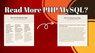 How to Display Articles with PHP Read More - CRUD PHP MYSQL