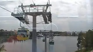 Disney Skyliner - Caribbean Beach Station to POP Century/Art Of Animation Station (Daytime)