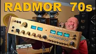 70s Vintage Rare Receiver Tuner Amplifier RADMOR 5102 Stereo HiFi Quasi Quadro - For Sale