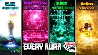 EVERY NEW Aura & Ability SOLS RNG 🎲 ┃APRIL FOOLS EDITION 🤡