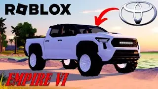 2024 TOYOTA TACOMA TRD PRO (NEW PICKUP TRUCK!) - ROBLOX (EMPIRE VI)