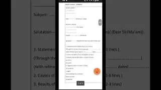 Letter Writing Class 10 & 12 Cbse | Letter to editor format | Class 10 letter format 2023 