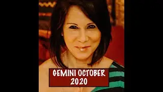 GEMINI OCTOBER 2020 Astrological Tarot Reading!  WOW!  What an intense and life changing month!