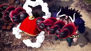 LUFFY MEETS KAIDO | LUFFY 1 HIT FROM KAIDO | LUFFY VS KAIDO | ONE PIECE : PIRATE WARRIOR 4 Part 34