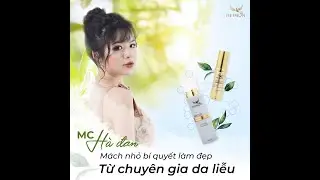 MC VTV Hà Đan review bộ sản phẩm chăm sóc da mụn Heimon 