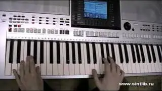 Yiruma - River flows in you игра на синтезаторе
