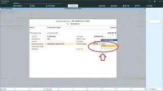 Transfer Mode in Tally Prime