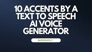 10 accents by a text to speech AI voice generator