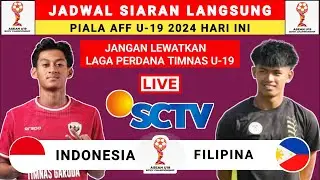 Jadwal Siaran Langsung Piala AFF U-19 2024 - Indonesia vs Filipina - Jadwal Timnas Indonesia