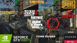 GTX 1050 Ti vs R9 380 4GB - Test in 10 Games