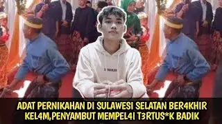 Acara pernikahan di Pangkep berujung kelam,angngaru Pangkep viral
