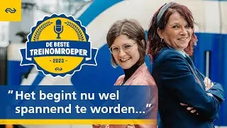 Is Manon haar zenuwen de baas? | De Beste Treinomroeper van 2023 #1
