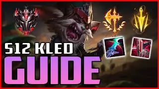 THE ULTIMATE GUIDE FOR SEASON 12 KLED RUNES/ITEMS! GRANDMASTERS KLED GUIDE! l Feedaboi