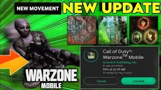 Warzone Mobile Insane Movement - New Update | New Battle Royale Clash Mode