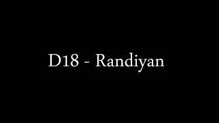 Randiya Randiya Lyrical song | Nonvej song