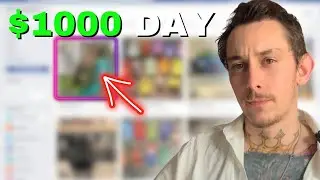 How I Make $1000/day Dropshipping On Facebook Marketplace (selling 1 item)